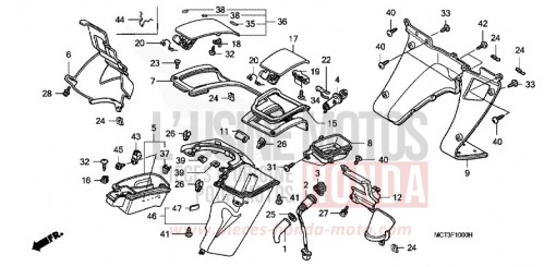 BOITE INTERIEURE FJS600A4 de 2004